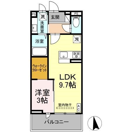 間取り図 Glicina