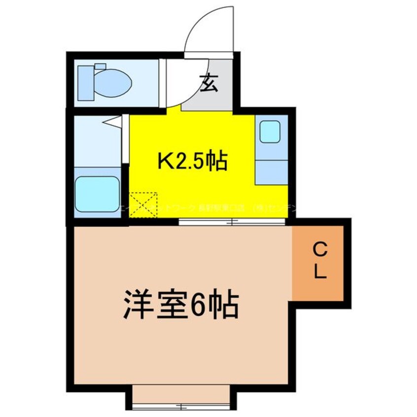 間取図 カルチェラタン
