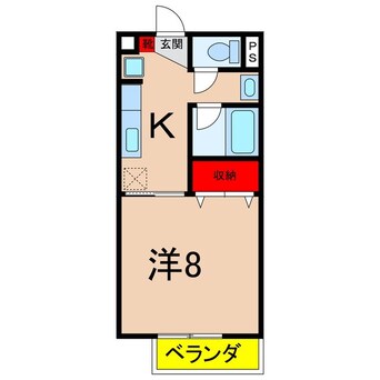 間取図 メゾン稲丘Ａ