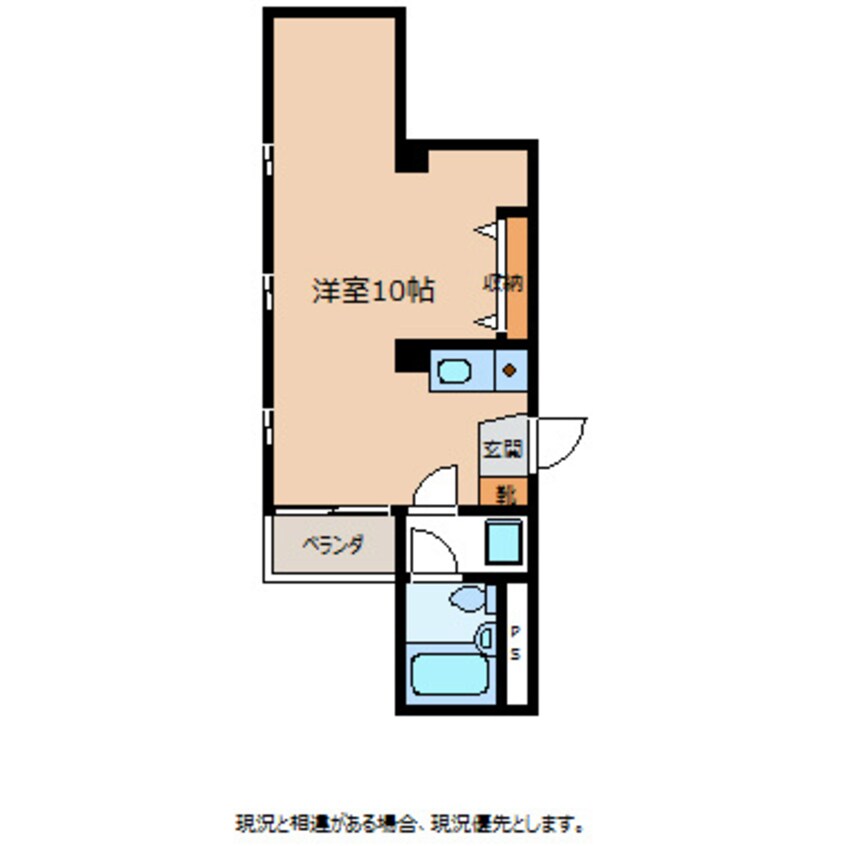 間取図 仲ノ町片桐屋ビル