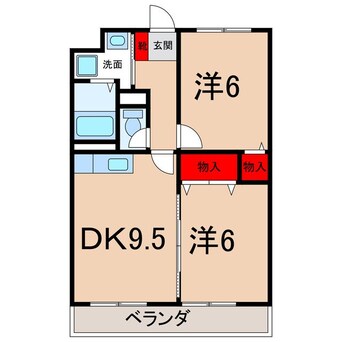 間取図 サンライズ21