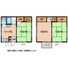 タカダハイツ 3DKの間取り