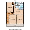 カーサ・メーラ 3DKの間取り