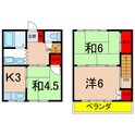 上町ハイツの間取図