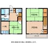 上町ハイツ 3Kの間取り