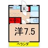 ハイツサンエイト 1Kの間取り