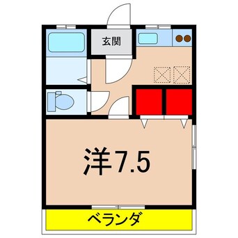 間取図 ハイツサンエイト