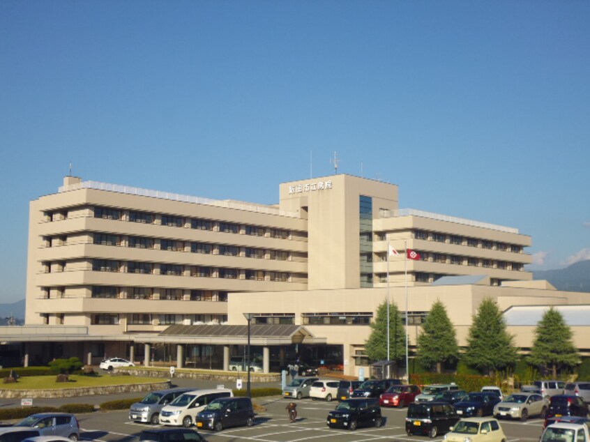 飯田市立病院(病院)まで386m ハイツサンエイト