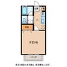 清寿屋カントリーハウス 1Kの間取り