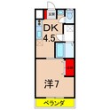 グリーンハイツ1の間取図