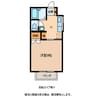 ベルフィ杉本Ａ 1Kの間取り