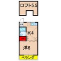 ハイツｎの間取図