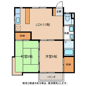 間取図 ハイツ東