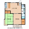 ハイツ東 2LDKの間取り