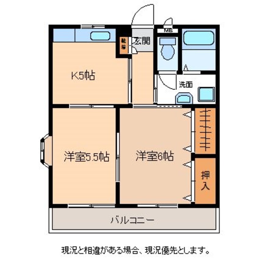 間取図 エステートマンション東栄町