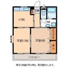 エステートマンション東栄町 2Kの間取り