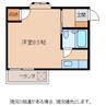 まるはちコーポ 1Rの間取り