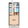 レジデンス塚平 1Kの間取り