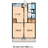 Ｍマンション 2DKの間取り