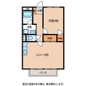ハイツ水城南の間取図