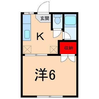 間取図 コーポまどかA