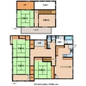 東岡戸建の間取図