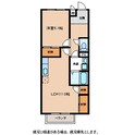 クロワール清水の間取図