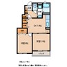 飯田線（長野県内）/毛賀駅 徒歩15分 1階 築15年 2DKの間取り