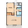 ソフィアケートヨコカワ 1LDKの間取り