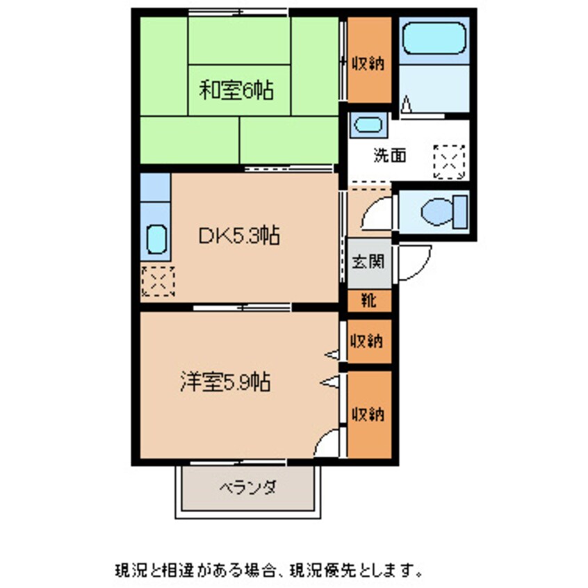 間取図 フォーレスマロニエＡ