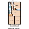 サープラス滝川Ｂ 3DKの間取り