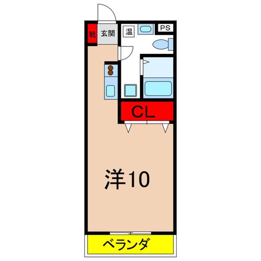 間取図 アーバニー殿岡