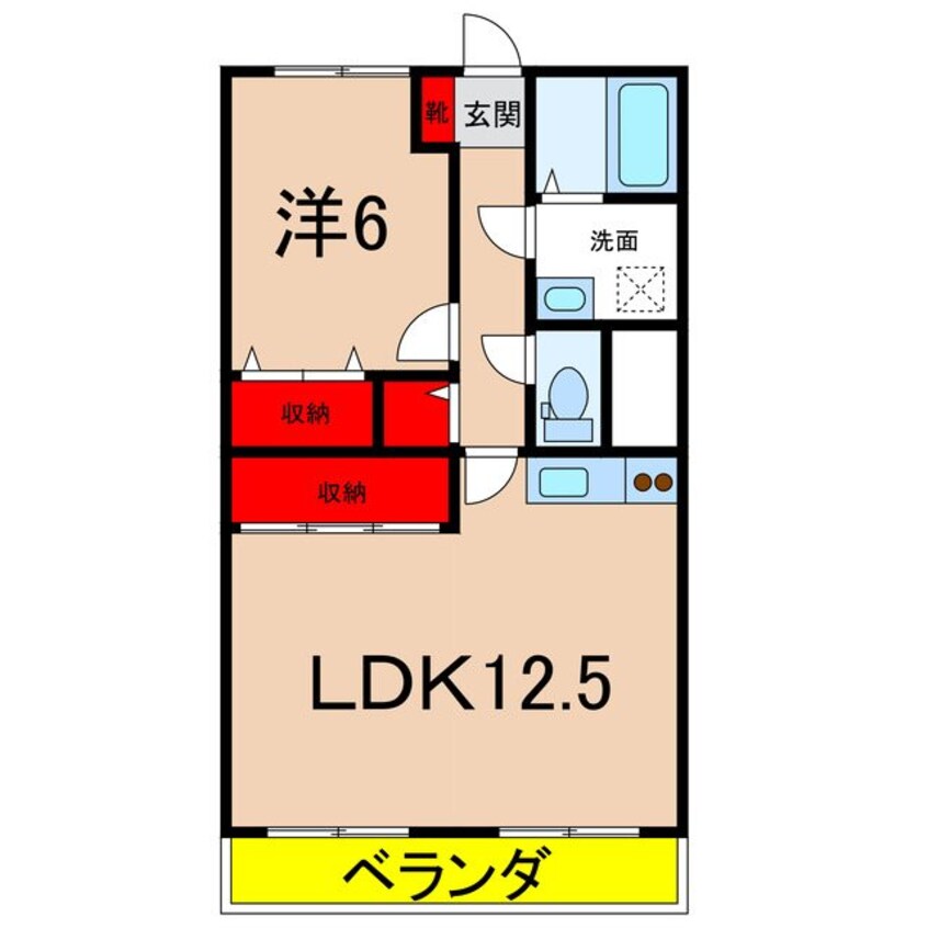 間取図 スプリングコート