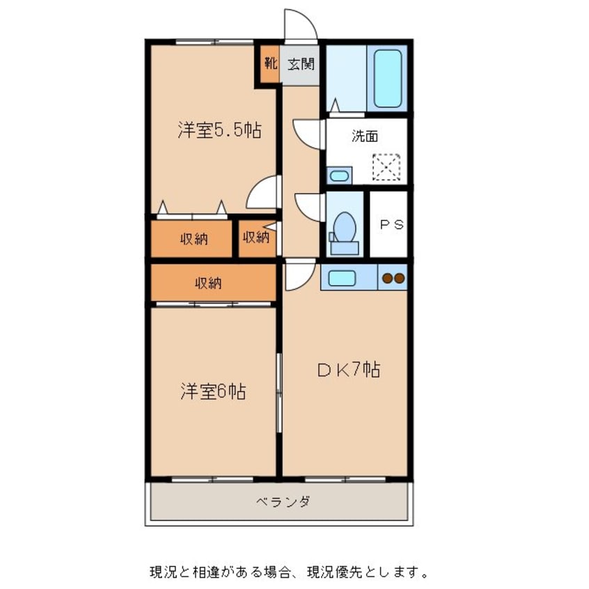 間取図 スプリングコート