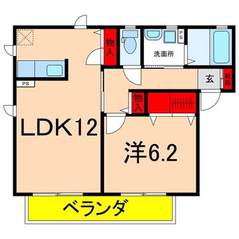 間取図 ボヌール上郷