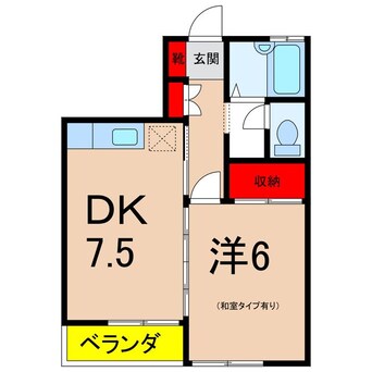 間取図 ヴァンベールＳ