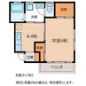ピロチいまかつ 1Kの間取り