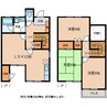 パークタウンマツダA 3LDKの間取り