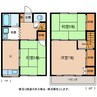 コーポ上片桐 3Kの間取り