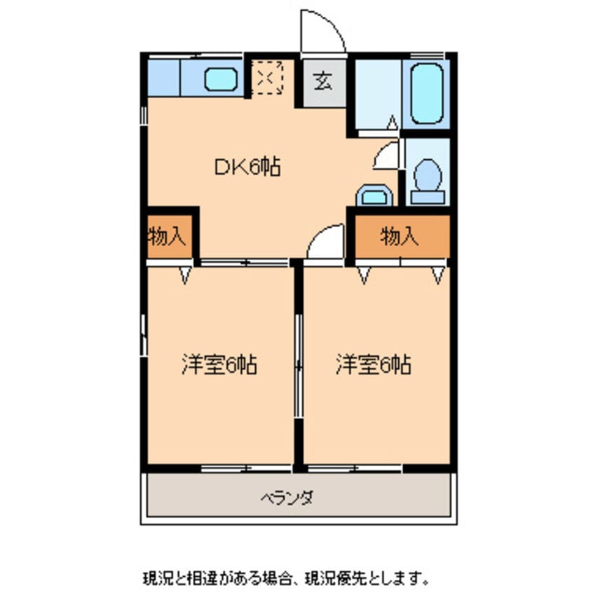 間取図 シティハイムファミーユ