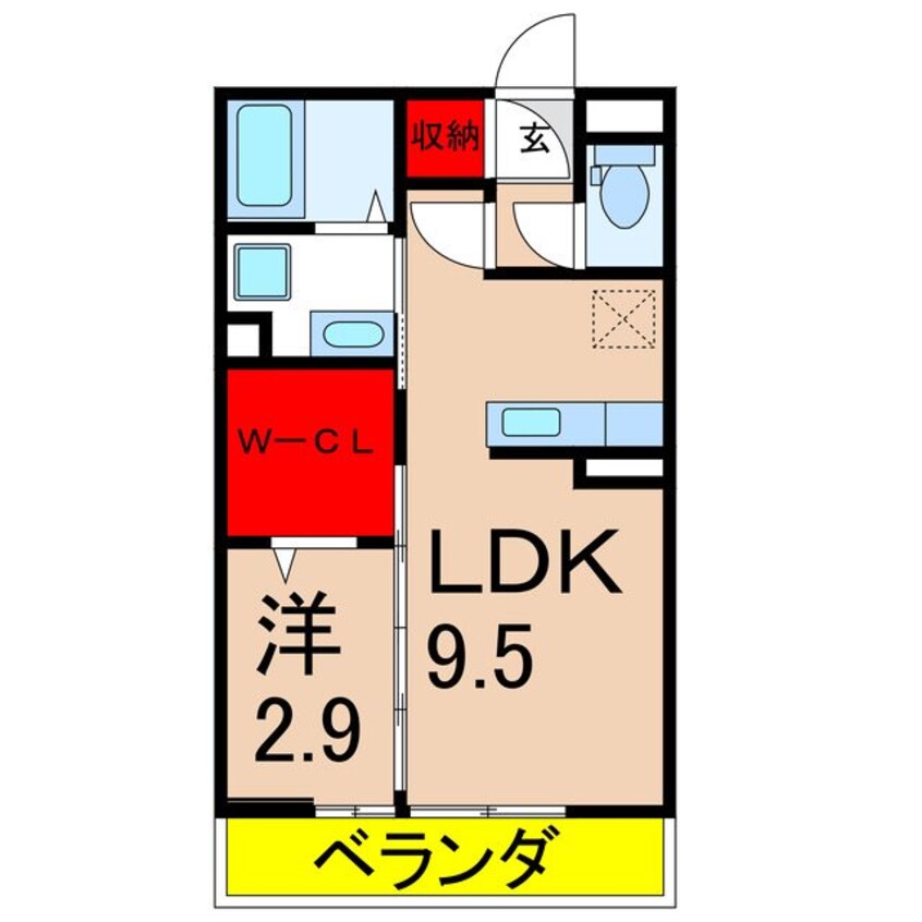 間取図 グランテラス上郷