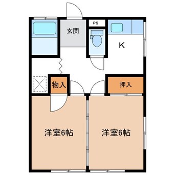 間取図 高岡荘