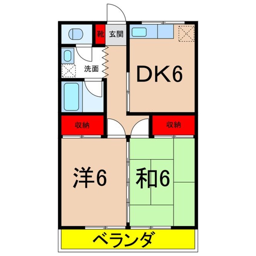 間取図 熊谷マンション