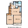 飯田線（長野県内）/市田駅 徒歩9分 1階 築15年 2DKの間取り