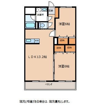 間取図 メゾン殿岡21