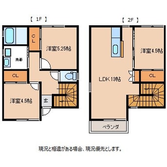 間取図 ベルメゾン御殿山ガーデン北