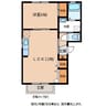フォーレス中村Ａ 2DKの間取り