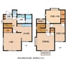タウンハウスクレッセント 3LDKの間取り