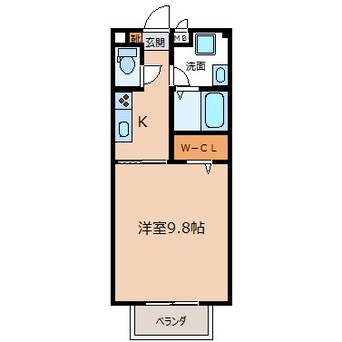 間取図 カサベルデ