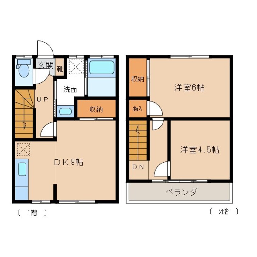 間取図 太田コーポ